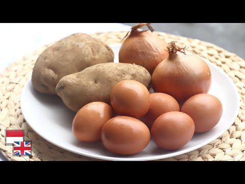 Video: Telur Dadar Roti Spanyol