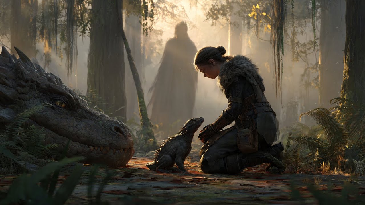 Ela Cantou para Acalmar 40 Dragões na Tempestade — Lorde Dragão Perguntou "Como?" Ela Não Sabia