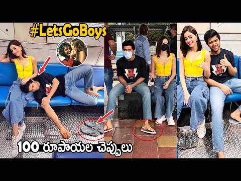 Vijay Devarakonda Simplicity While Travelling In Mumbai Metro Train | Ananya Pandey | TC Brother