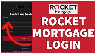 Login To Rocket Mortgage Account (2023) | Rocket Mortgage Login Sign In