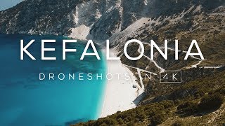 Ionian Island Kefalonia, Greece Drone Video In 4K