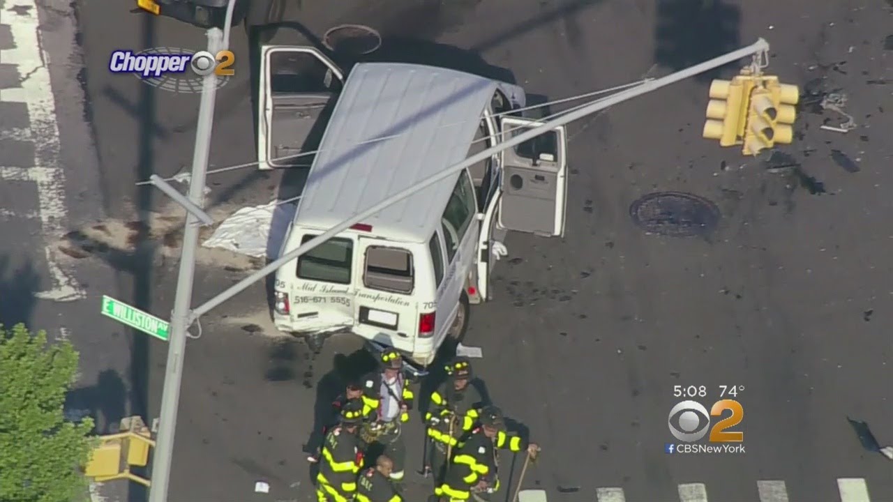 Chain-Reaction Crash Sends 4 To Hospital