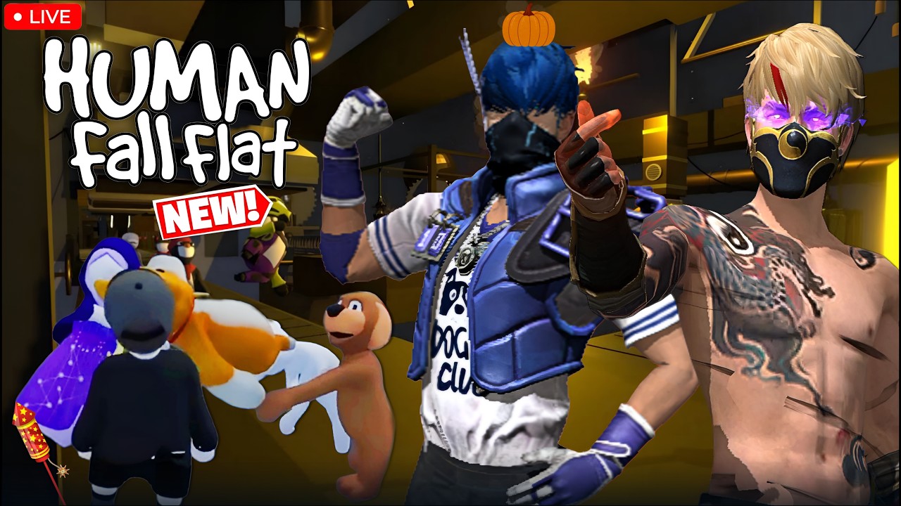 HUMAN FALL FLAT GAMEPLAY TAMIL  😱🔥#ffkprasanth #chaintogether
