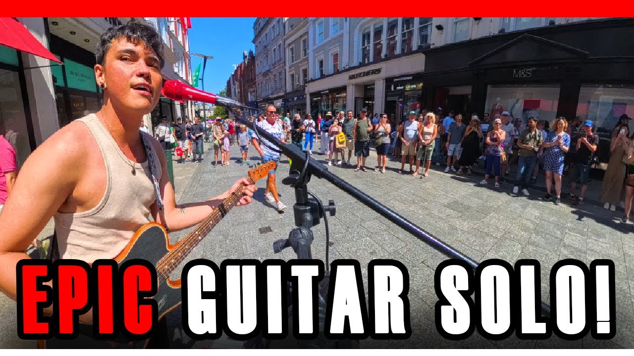 Zombie in Dublin – Huge Crowd, Perfect Solo!