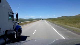 BigRigTravels LIVE | Elk Mountain to Green River, WY [I-80] (8/5/19)