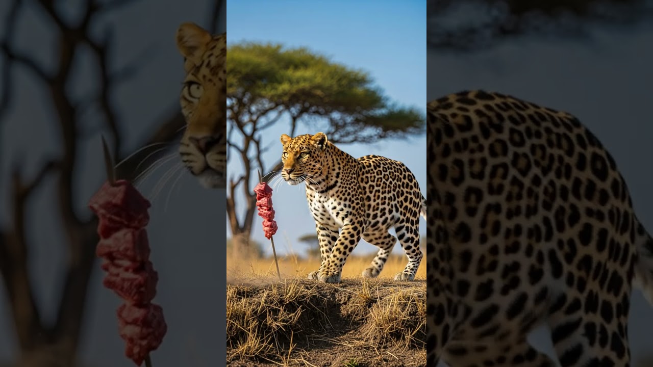 Will the leopard avoid the trap and get the ultimate escape 