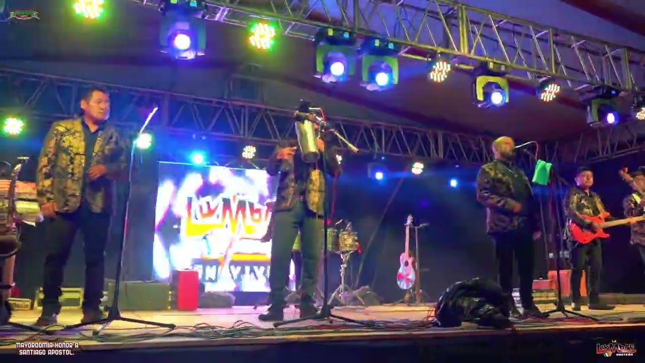 Grupo La Lumbre en san Juan lachao viejo. Baile de Mayordomía a Santiago Apóstol. parte 1.