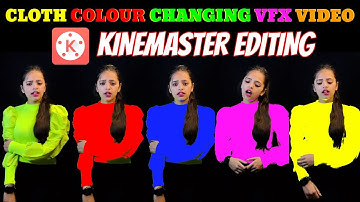 Cloth Colour Changing Vfx Video || Kinemaster Editing Video || Reels New Trend