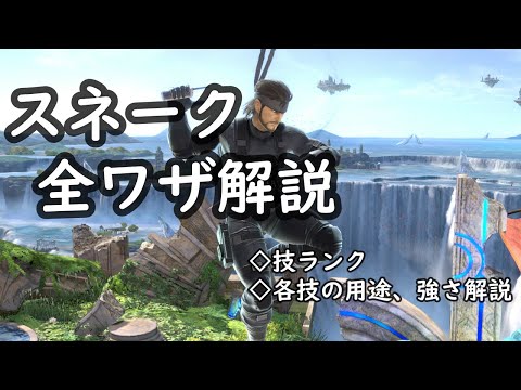 スマブラsp 31 スネークの新要素 変更点と特徴 ワザ一覧 大乱闘スマッシュブラザーズ スペシャル 攻略大百科