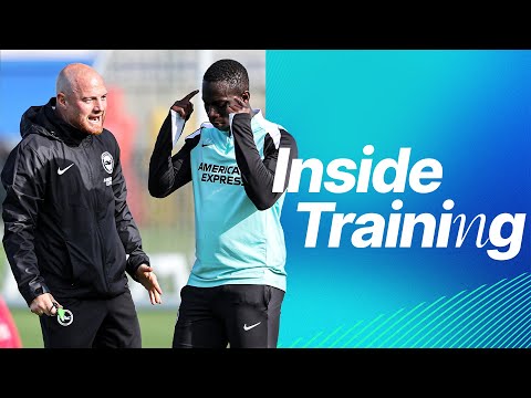 Brighton's Inside Training | Focused On Man United