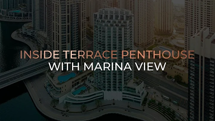 INSIDE LUXURY TERRACE PENTHOUSE WITH MARINA VIEW | LIV RESIDENCES DUBAI