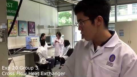 EXP 19 - CROSS FLOW HEAT EXCHANGER / GROUP 3