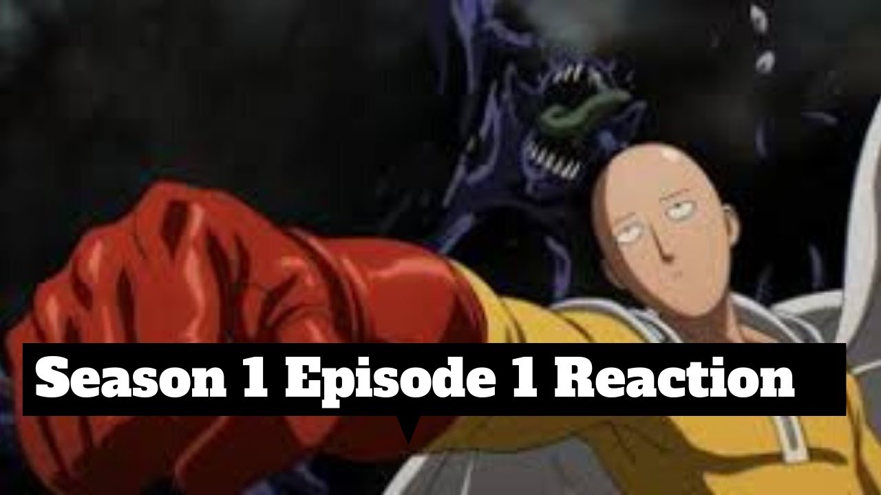 One Punch Man Blind Anime Reaction Episode 1 English Dub - YouTube