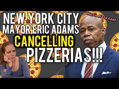 New York City Mayor Eric Adams STOPPING Pizzeria's From Using Coal & Wood Fire Ovens! Chrissie Mayr