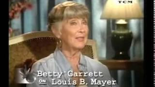TCM WORD OF MOUTH - Betty Garrett on Louis B. Mayer