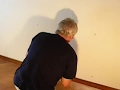 Folding Table Installation Step 4 - Inserting the dowels