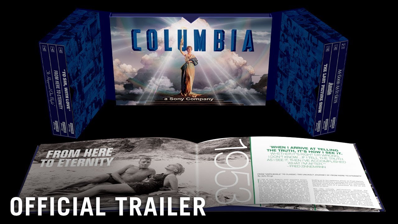 COLUMBIA CLASSICS 4K ULTRA HD COLLECTION VOL. 3 - Official Trailer (HD)
