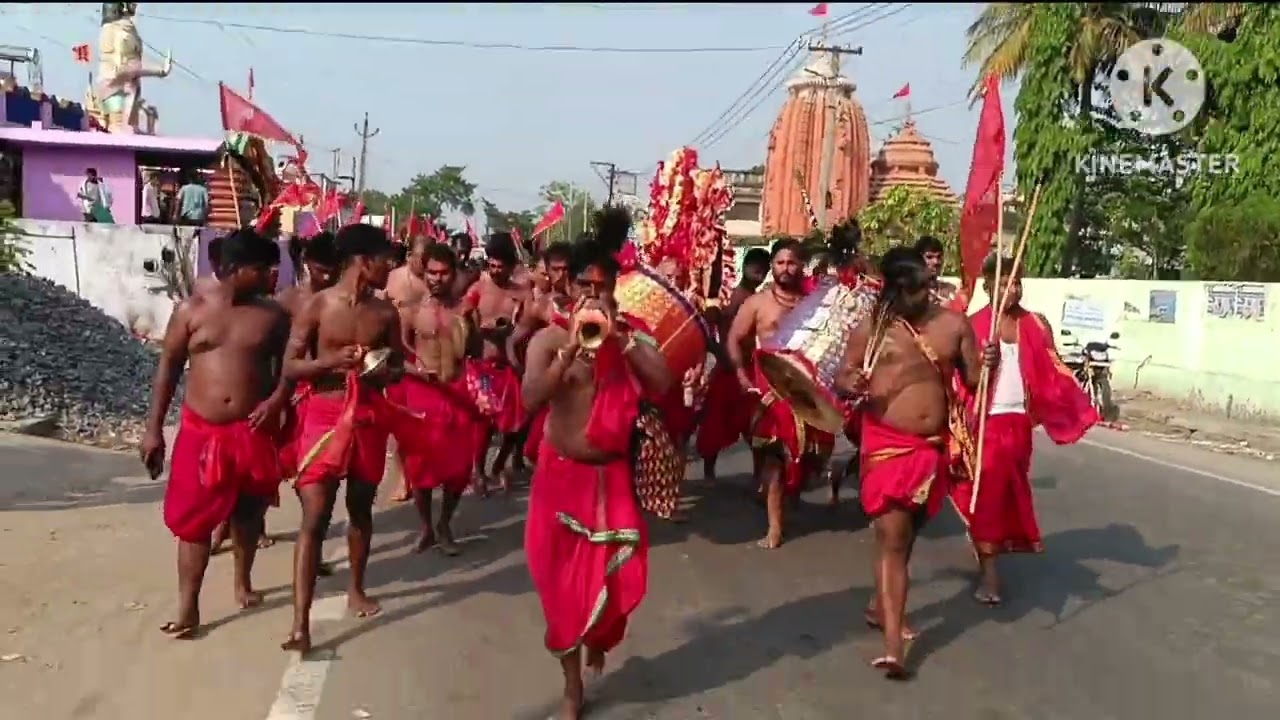 1st Day of kalasandhapur Danda Nacha 2025