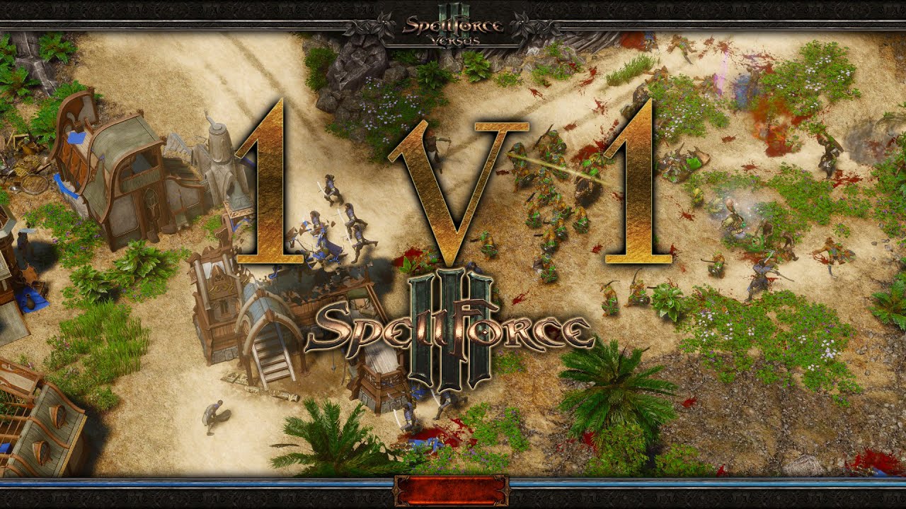 SpellForce 3 Versus - 1v1 | Vifte - Ranger [vs] Farlon - Shaman - YouTube