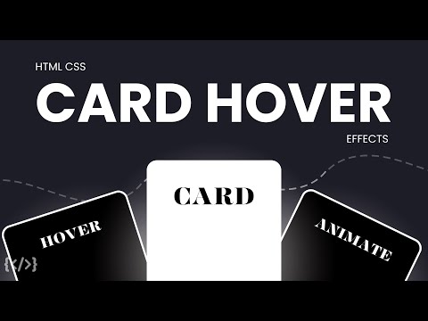4 Unique Card Hover Effects That Every Frontend Developer Must Know | Pure CSS
