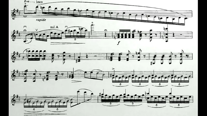 Auer/Heifetz: Cadenza for Beethoven's Violin Concerto