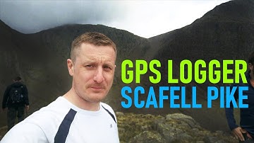 GPS Logger up a mountain