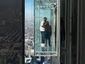 In the SkyDeck at Sears Tower/Willis Tower #shorts #chicago