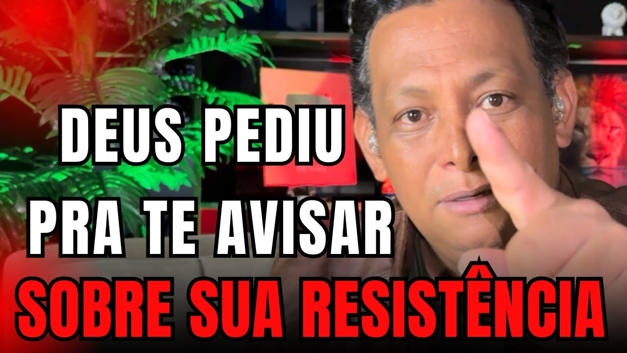 DEUS PEDIU PRA TE AVISAR ALGO SOBRE SUA RESISTÊNCIA 🌾 que você não tá CIENTE 