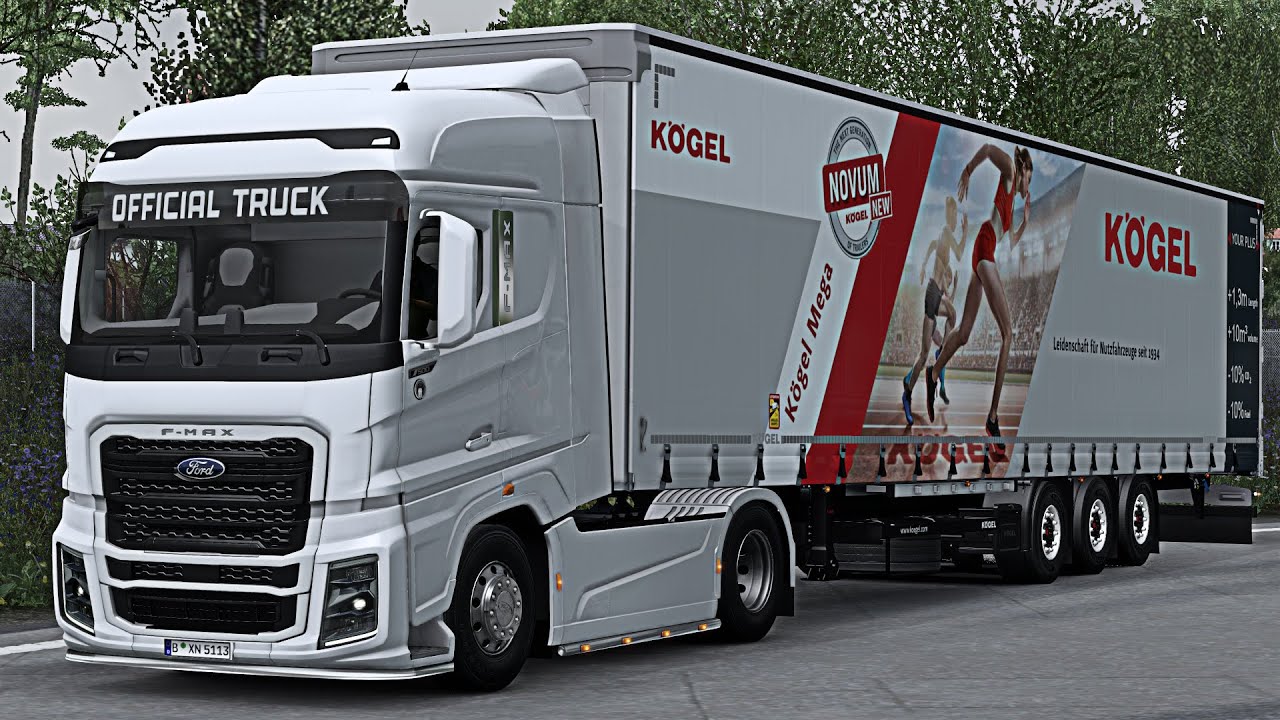 ETS2 1.46 Milano Venice Ford FMax Cargo 28t YouTube