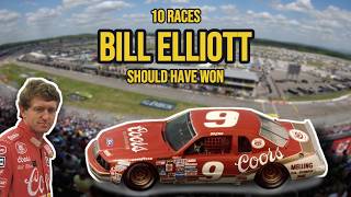 10 Races Bill Elliott Should Have Won
