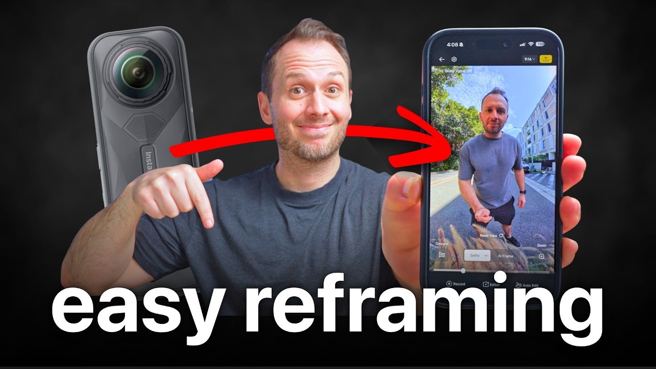 How To Reframe Insta360 Videos in SECONDS