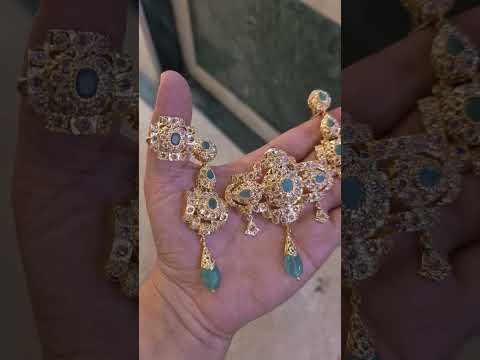 طقم لالة فضيلة نقرة شللة بدهب الوتساب 0666624373