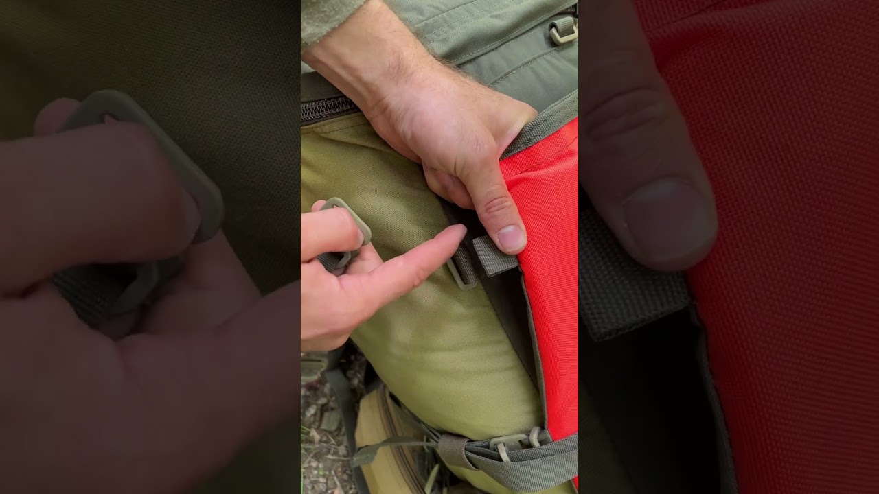 How to Attach a Tuff Possum Gear Multipurpose Sit Pad to a Hill People Gear Ute Backpack