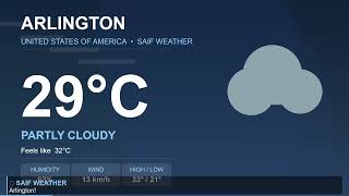 Arlington Weather Report