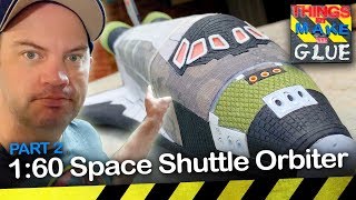 Space Shuttle Orbiter 3D Print & Scratch Build - Part 2 (Surface Details)