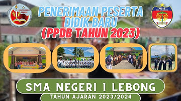 CARA PENDAFTARAN PPDB ONLINE SMA NEGERI 1 LEBONG TAHUN 2023