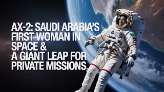 Ax-2: Saudi Arabia’s First Woman in Space & A Giant Leap for Private Missions | SpaceX | Axiom Space