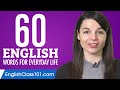 60 English Words for Everyday Life - Basic Vocabulary #3