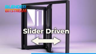 Slider Driven Animation In Blender