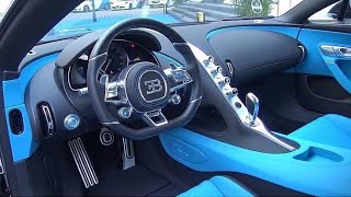 Bugatti Chiron 2022 года — интерьер и особенности