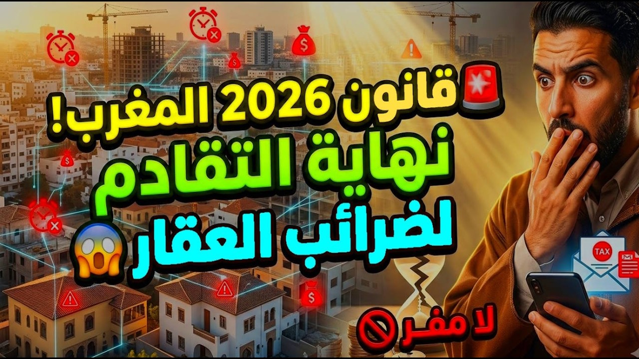 ضرائب العقار في المغرب 2026: شرح القوانين الجديدة، الغرامات، الإعفاءات، البيع والشراء والكراء