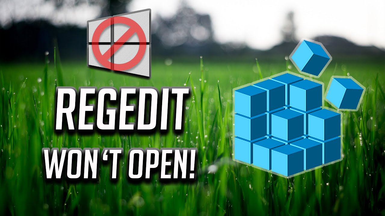 regedit เข้าไม่ได้  2022  RegEdit Will Not Open In Windows 10 FIX [Solution]