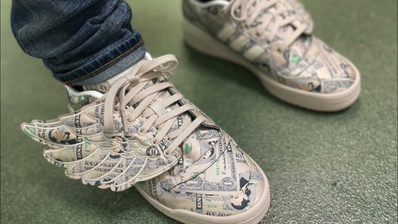 Adidas Forum Low x Jeremy Scott Money 1.0. Are these better highs? -