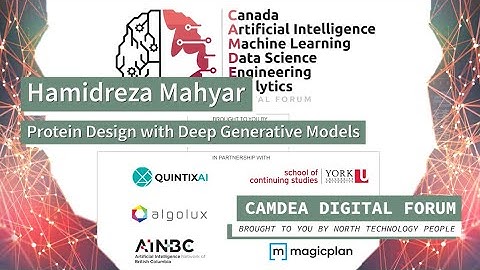 Hamidreza Mahyar @ ProteinQure, "Protein Design with Deep Generative Models"