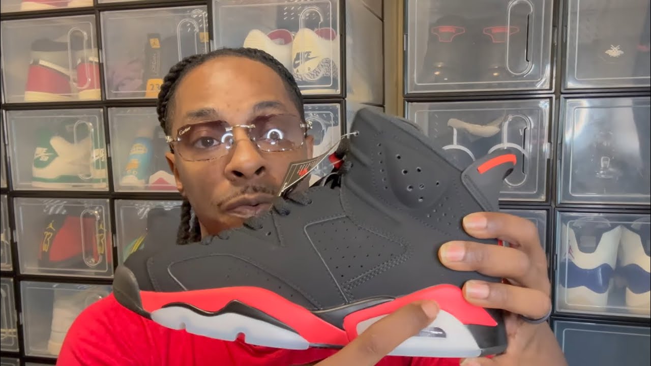 FLOP?? AIR JORDAN 6 Infrared “Salesman Sample” Review!!! + ON FEET