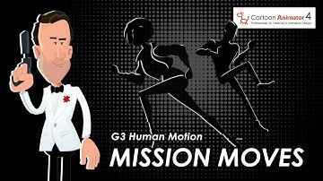 Mission Moves - G3 Human Motions for Cartoon Animator 4