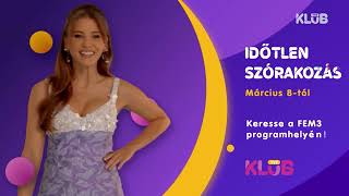 Március 8-Tól Jön A Tv2 Klub A Fem3 Csatorna Programhelyén
