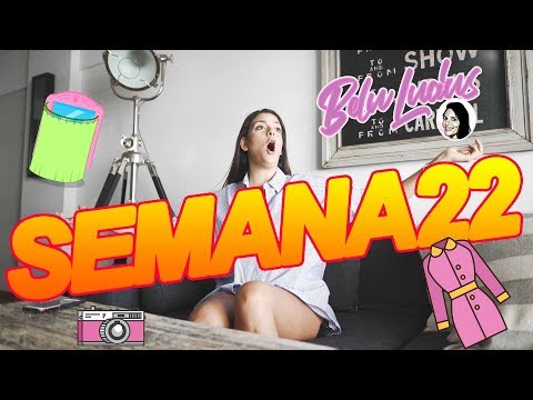 SEMANA 22: una embarazada comprándose ropa