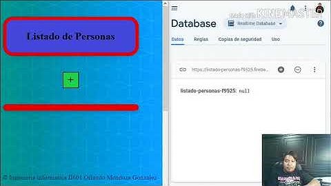 Aplicación web con acceso a base de datos FireBase