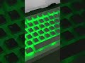 Cool white trend style show!⚪😎🌟#mechanicalkeyboard #keyboard#zornher#wireles#fyps#Froyou